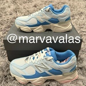 New Balance 9060 Pastel Blue. Womens 8.5